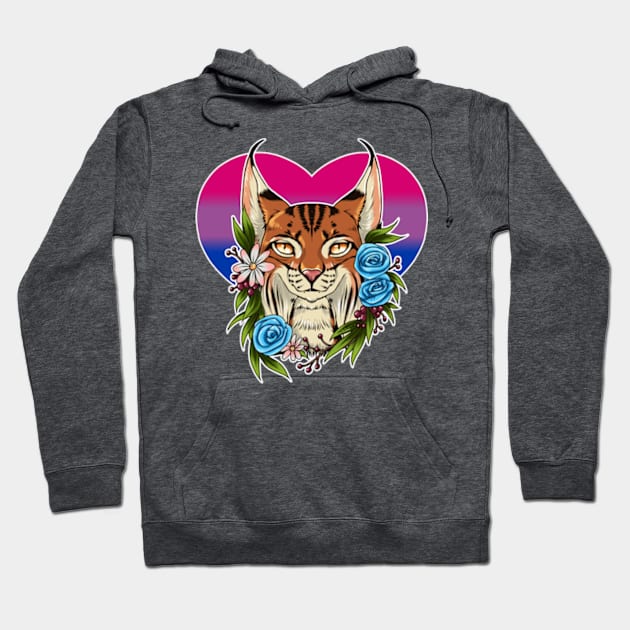 Lynx Bisexual Hoodie by KeishaMaKainn